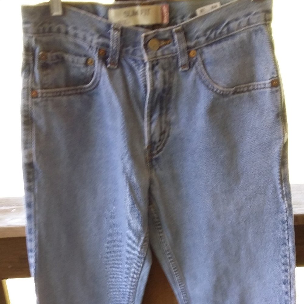 Levi's 512 jeans boys slim fit size 27x31